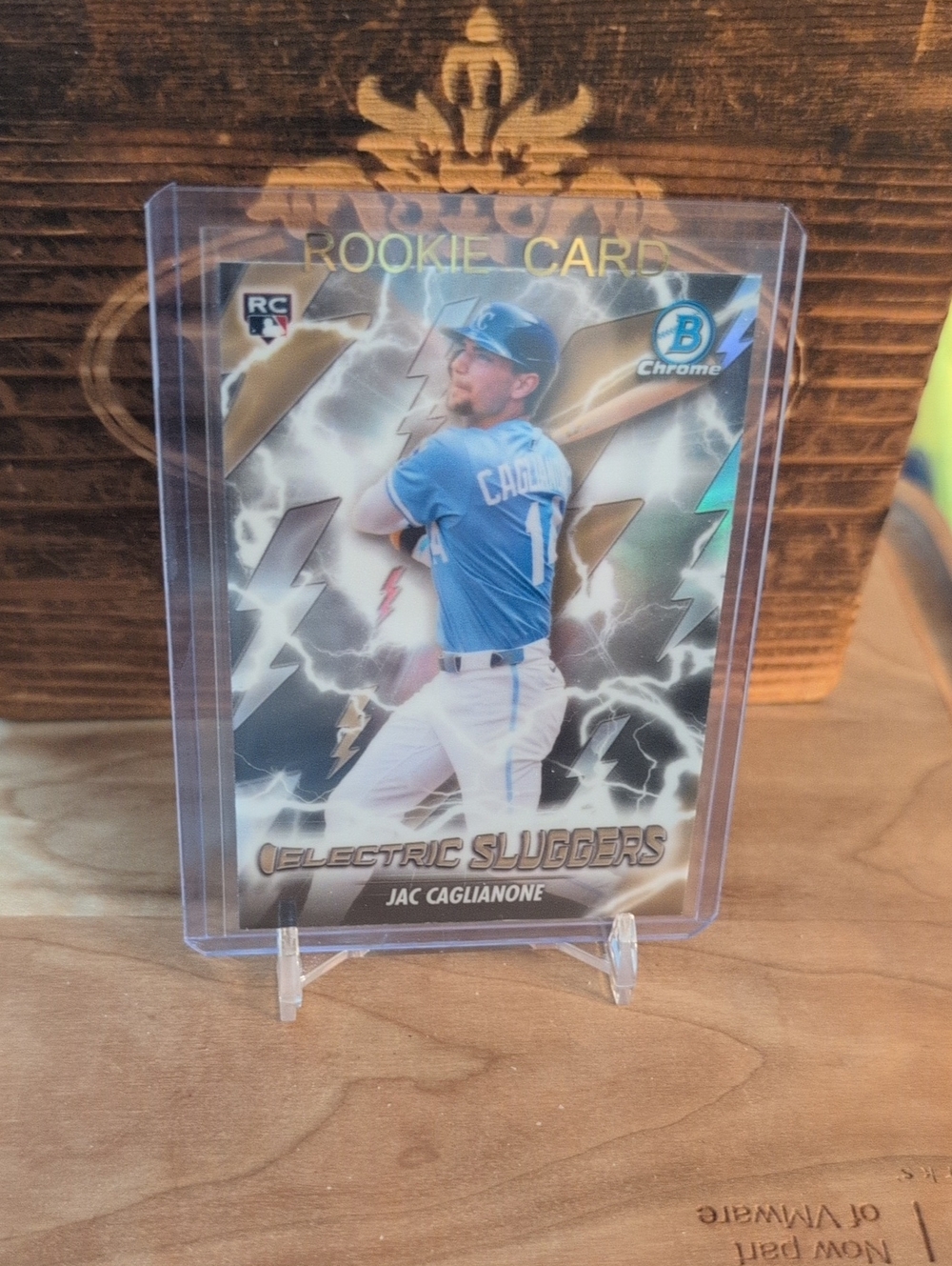 2026 Bowman Chrome Jac Caglianone Electric Sluggers Rookie Card Royals